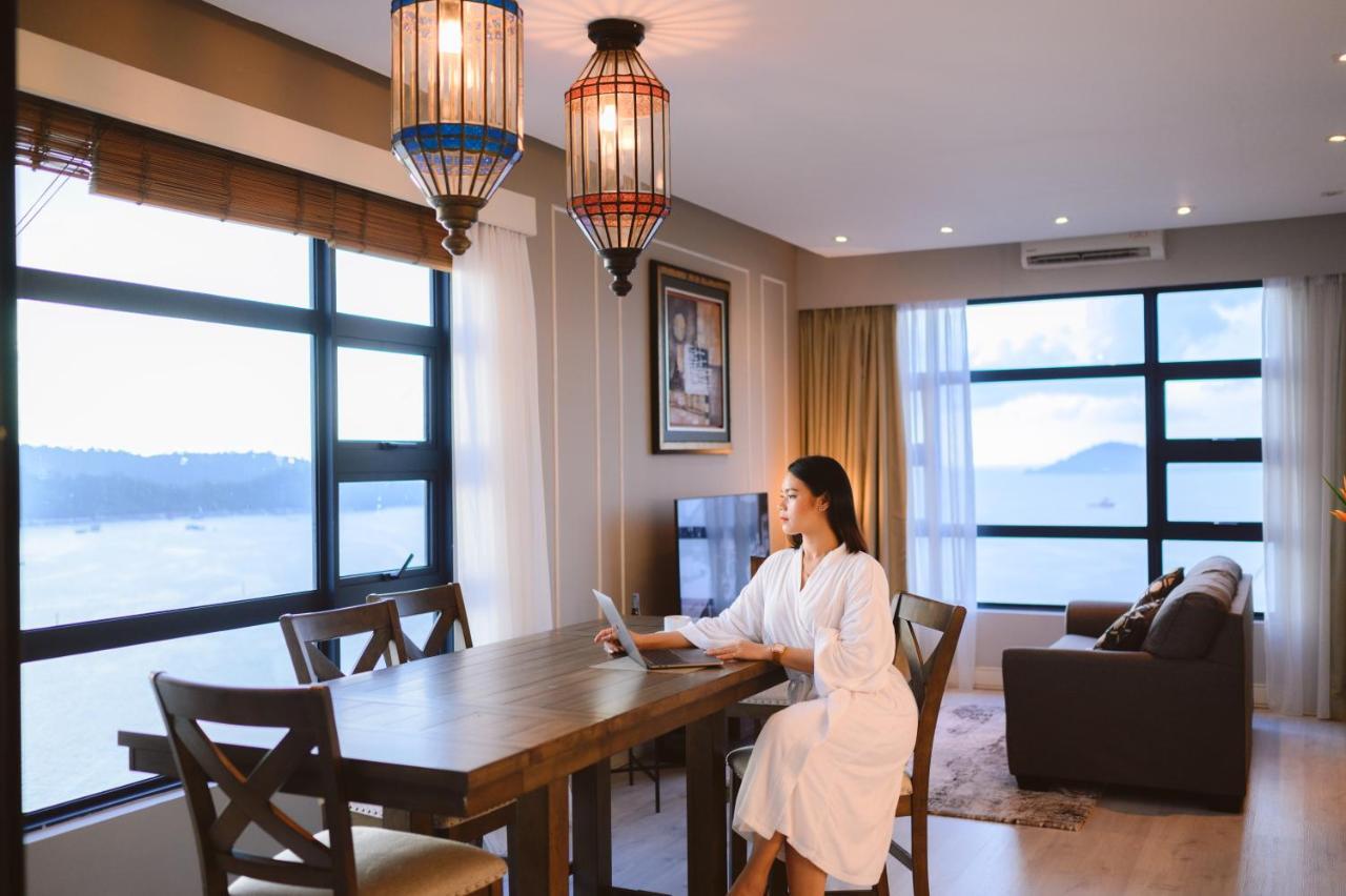 Petronella Suites Apartment @ Jesselton Quay Kota Kinabalu Buitenkant foto