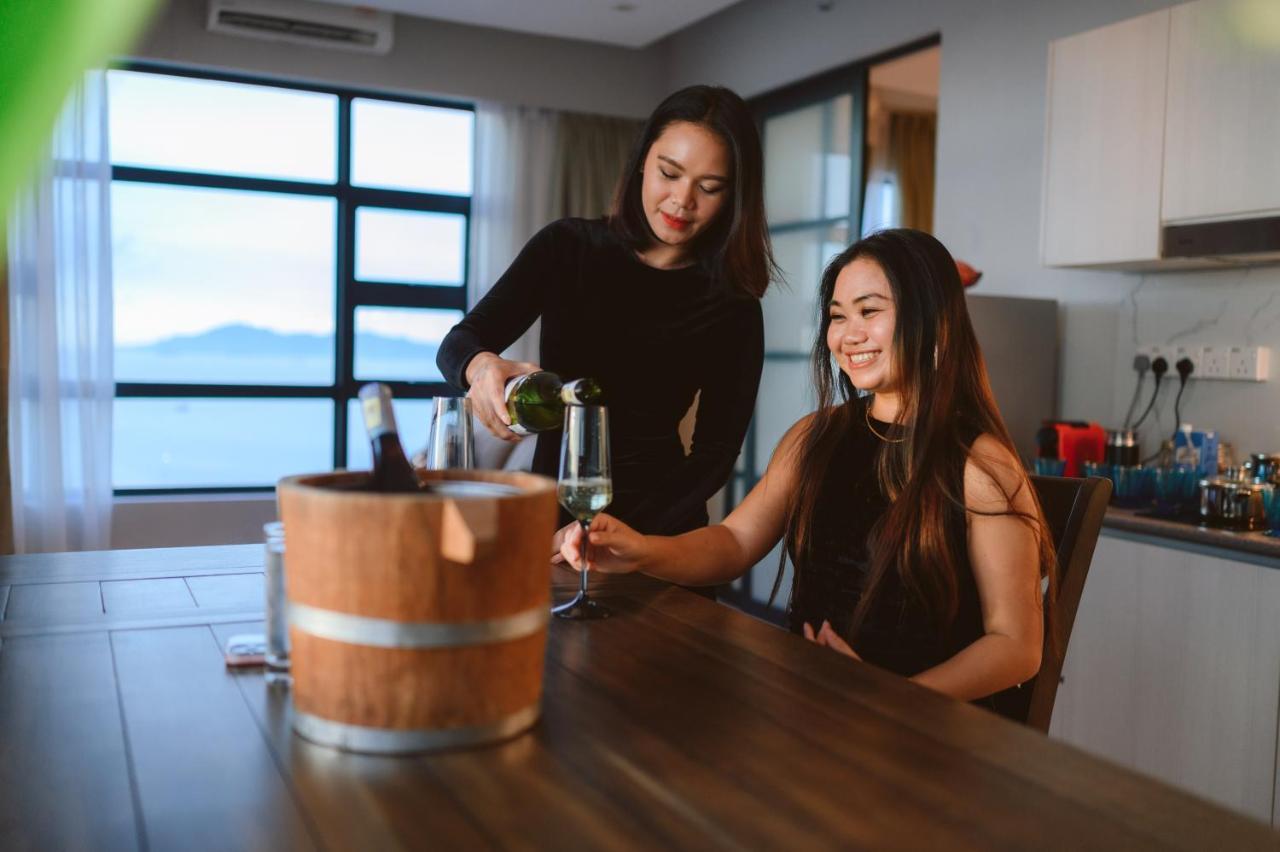Petronella Suites Apartment @ Jesselton Quay Kota Kinabalu Buitenkant foto