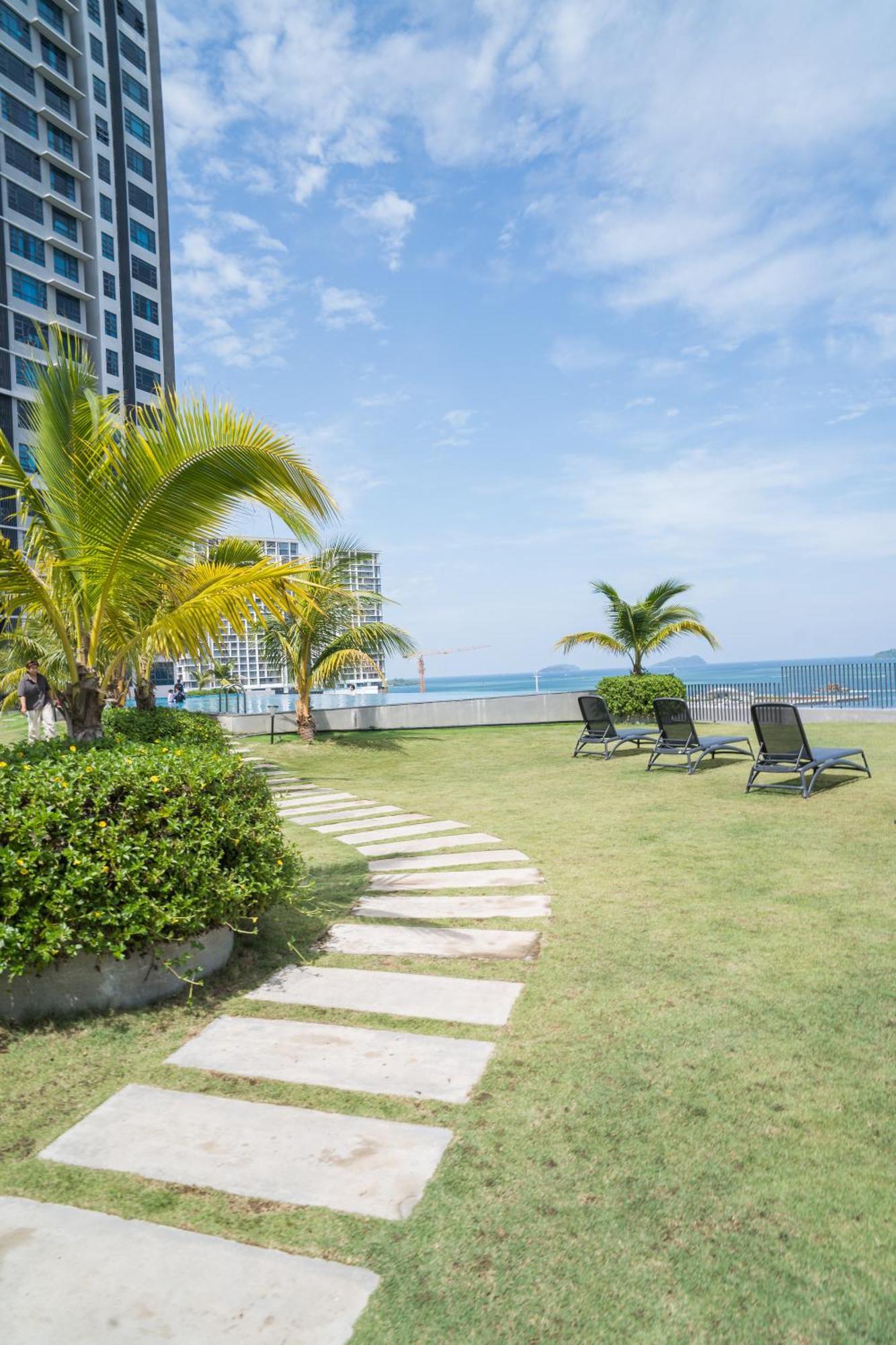 Petronella Suites Apartment @ Jesselton Quay Kota Kinabalu Buitenkant foto