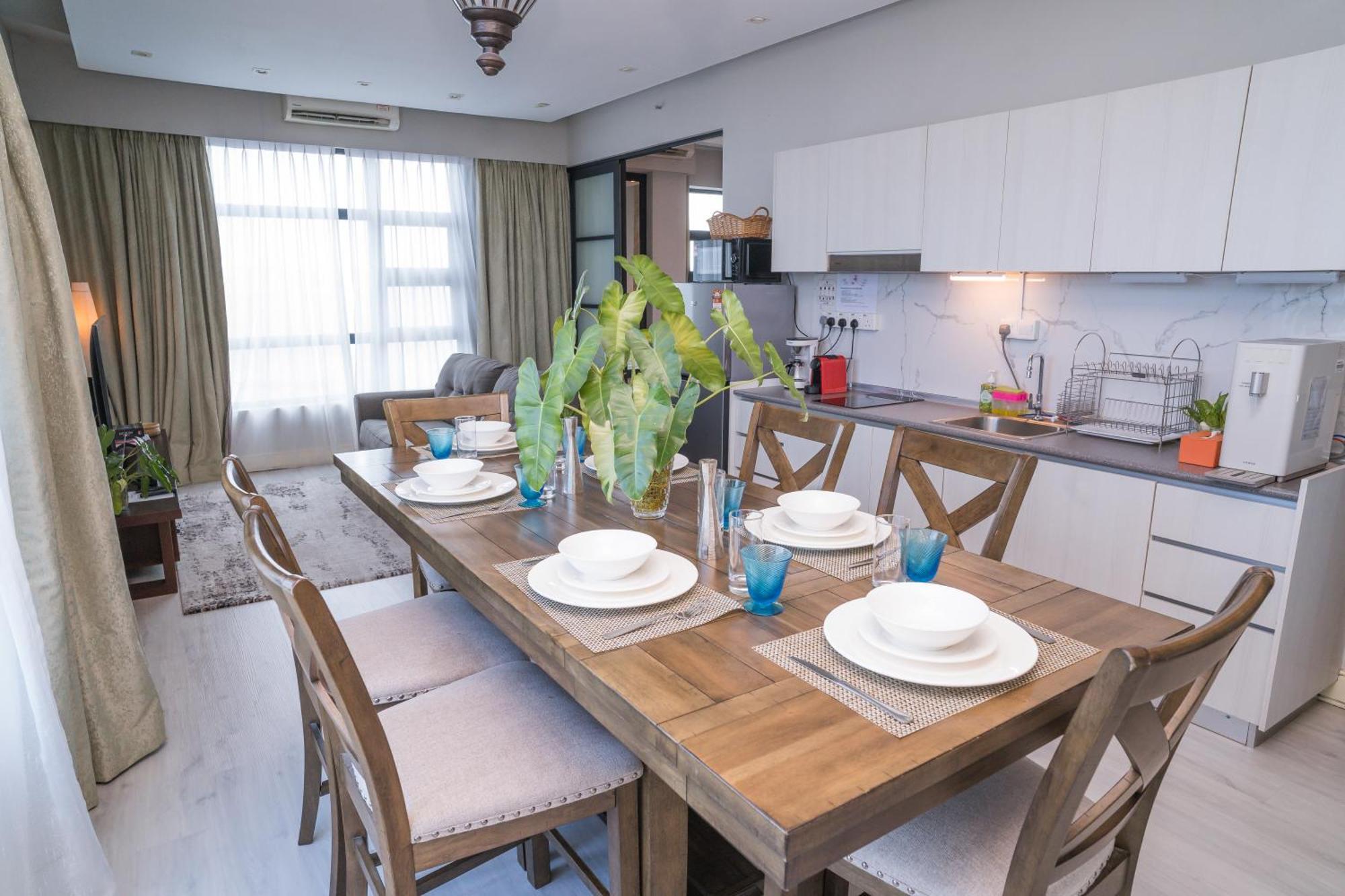 Petronella Suites Apartment @ Jesselton Quay Kota Kinabalu Buitenkant foto