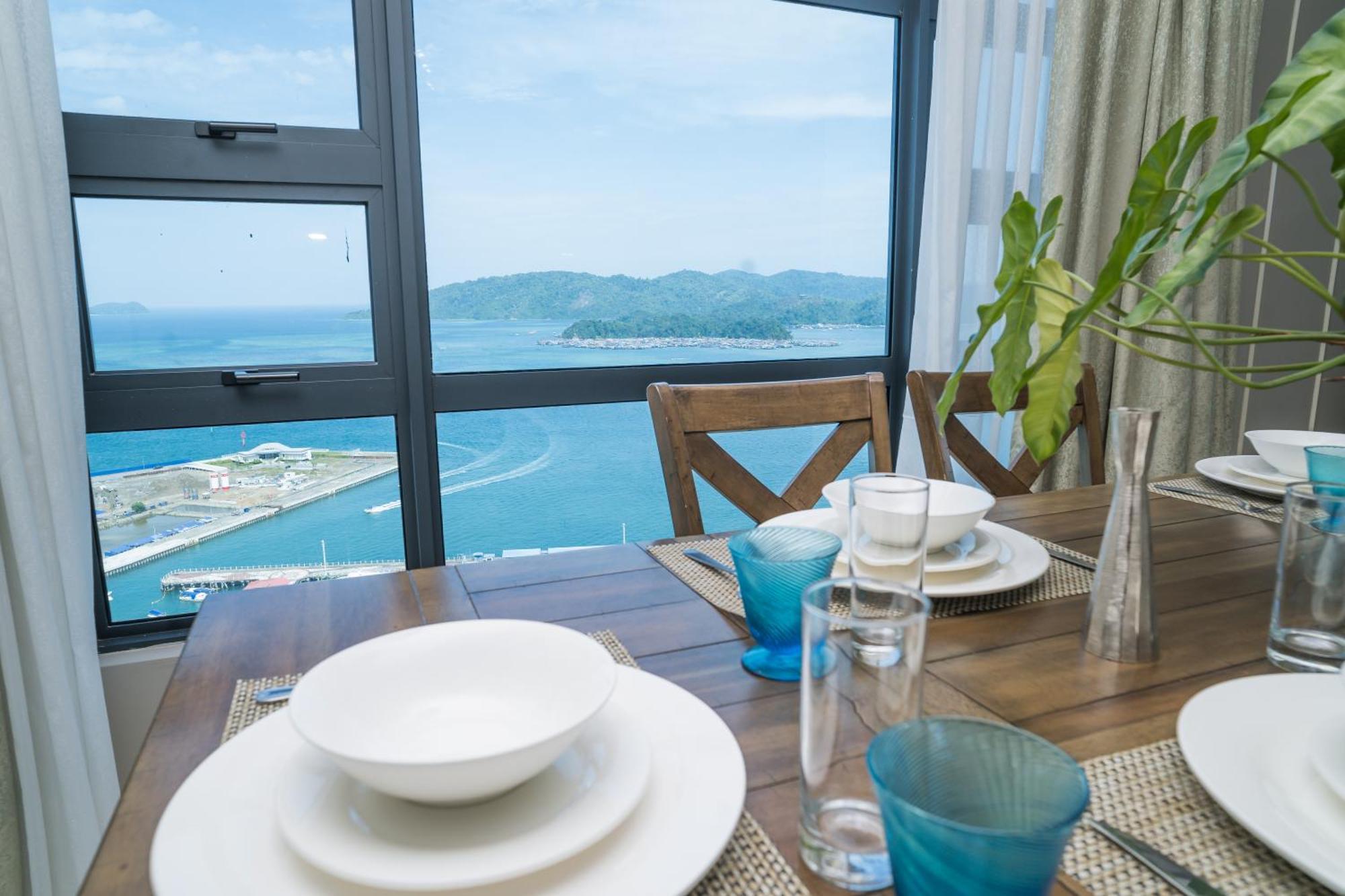 Petronella Suites Apartment @ Jesselton Quay Kota Kinabalu Buitenkant foto
