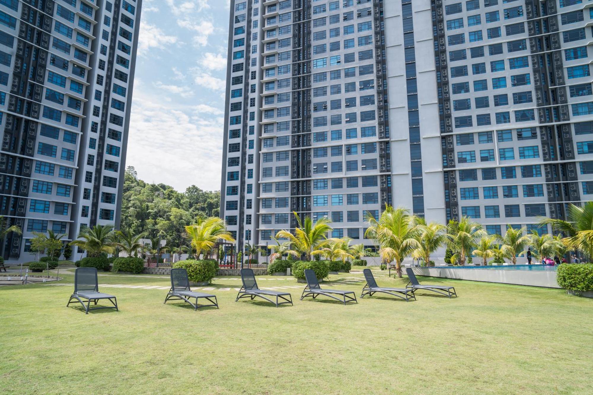 Petronella Suites Apartment @ Jesselton Quay Kota Kinabalu Buitenkant foto